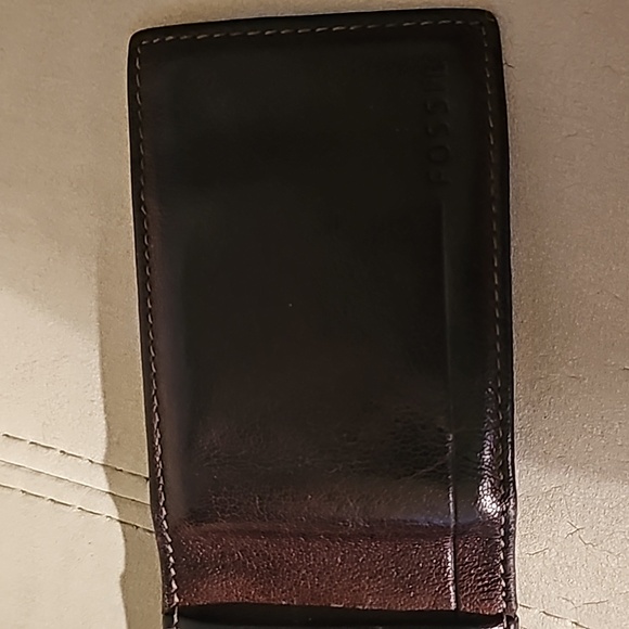 FOSSIL Leather Wallet, Men's - Picture 6 of 9